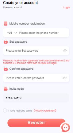 How To Register On 91Club App